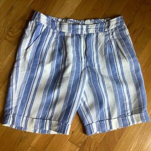 Boden 8” Linen Shorts Us Size 6, UK Size 10